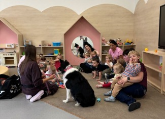 „Dogoterapia w naszym żłobku ”